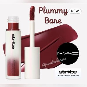 Mac Strobe Liquid Blush Plummy Bare Cherry Wine Brand New In Box Full Size